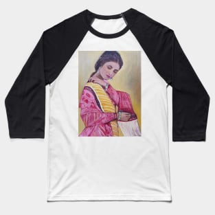 Indian woman Baseball T-Shirt